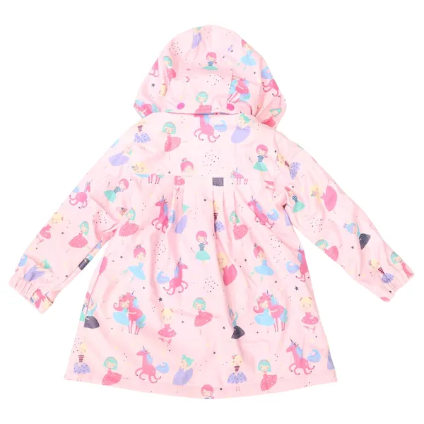 Korango Dancing Unicorn Raincoat Pink