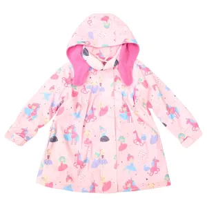 Korango Dancing Unicorn Raincoat Pink