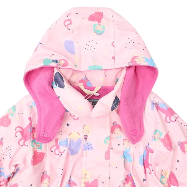 Korango Dancing Unicorn Raincoat Pink