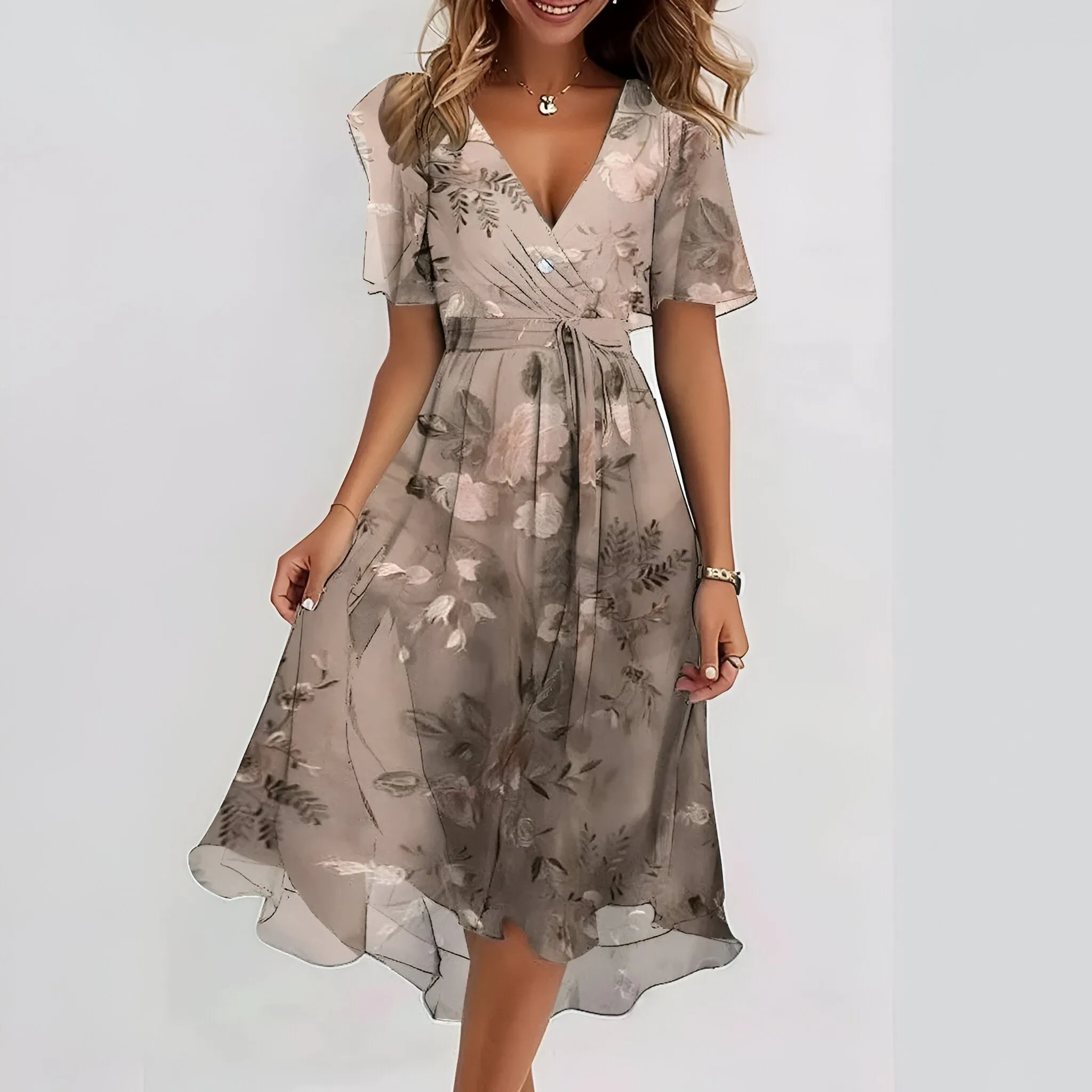 Leanne - Elegant Women's Dress