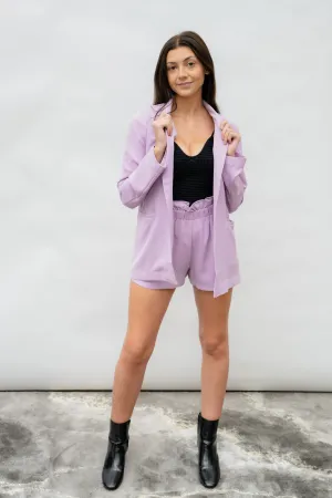 Level Up LAVENDER SHORTS