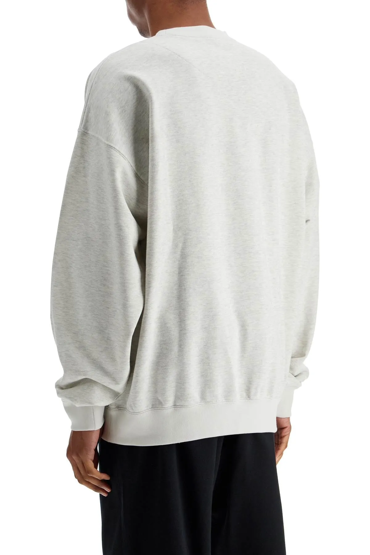 light grey soft cotton and polyester sweatshirt JM7874 GREY