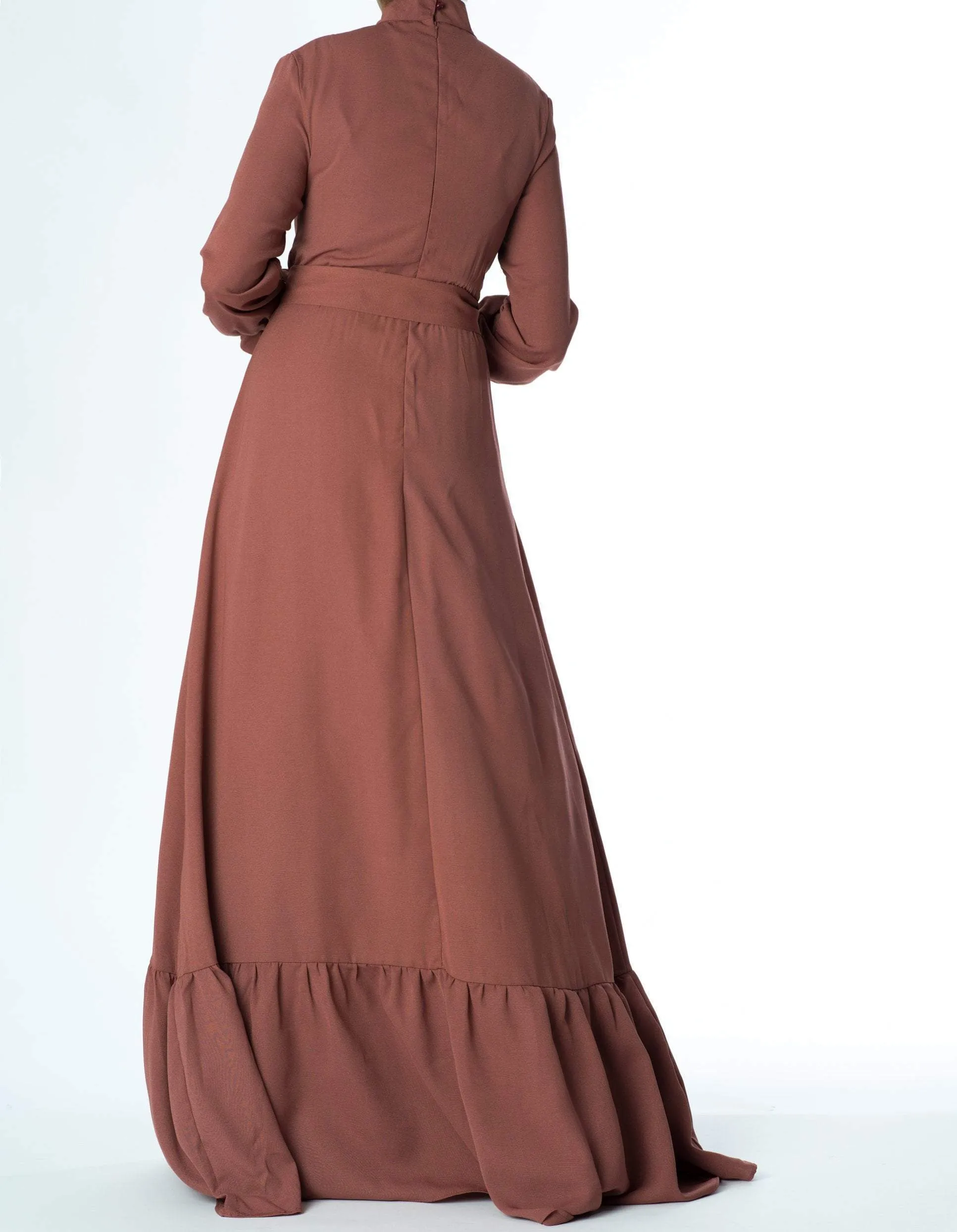 Mauve Elegant romance Maxi dress