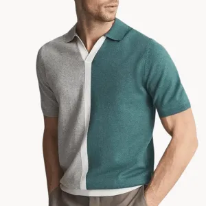 Men's Breathable Viscose Polo Shirt