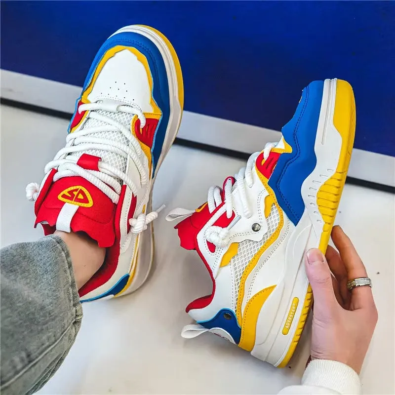 Men'S Shoes Fashion Sneakers Comfortable Platform Shoes 2023 Outdoor Casual Shoes Street Trend Skateboard Shoes Designer Shoes