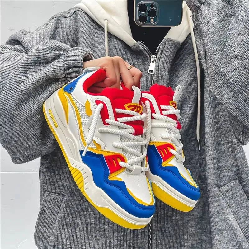Men'S Shoes Fashion Sneakers Comfortable Platform Shoes 2023 Outdoor Casual Shoes Street Trend Skateboard Shoes Designer Shoes