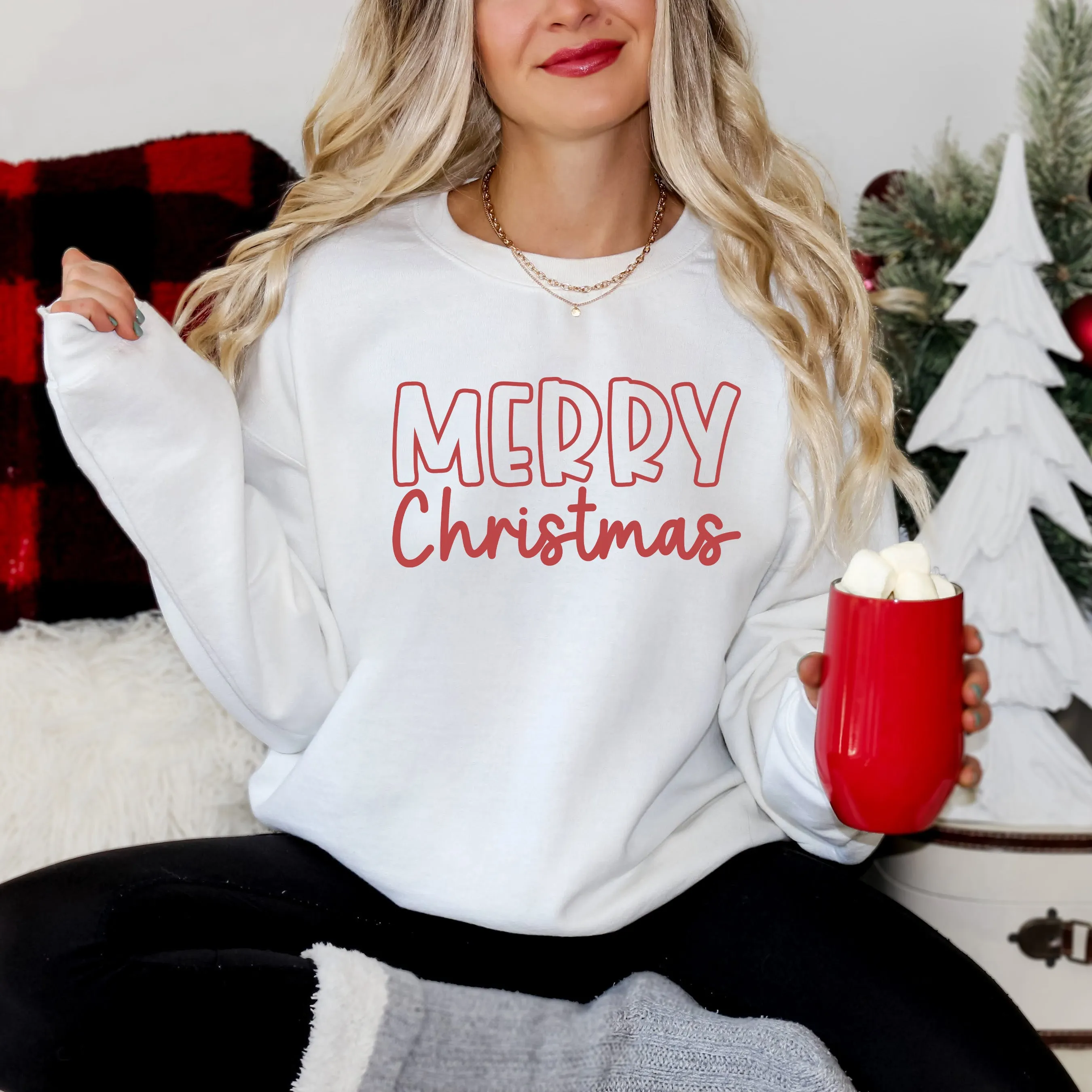 Merry Christmas Bold | Sweatshirt