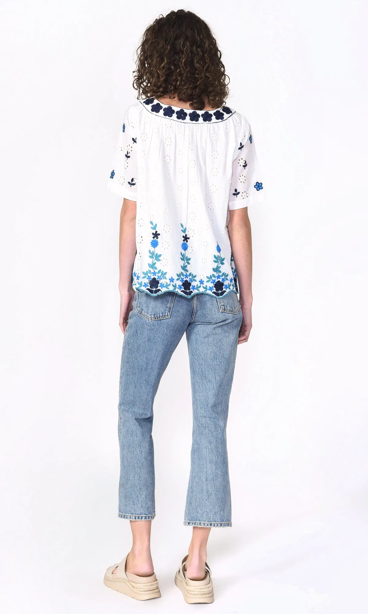 Missi Embroidered Top