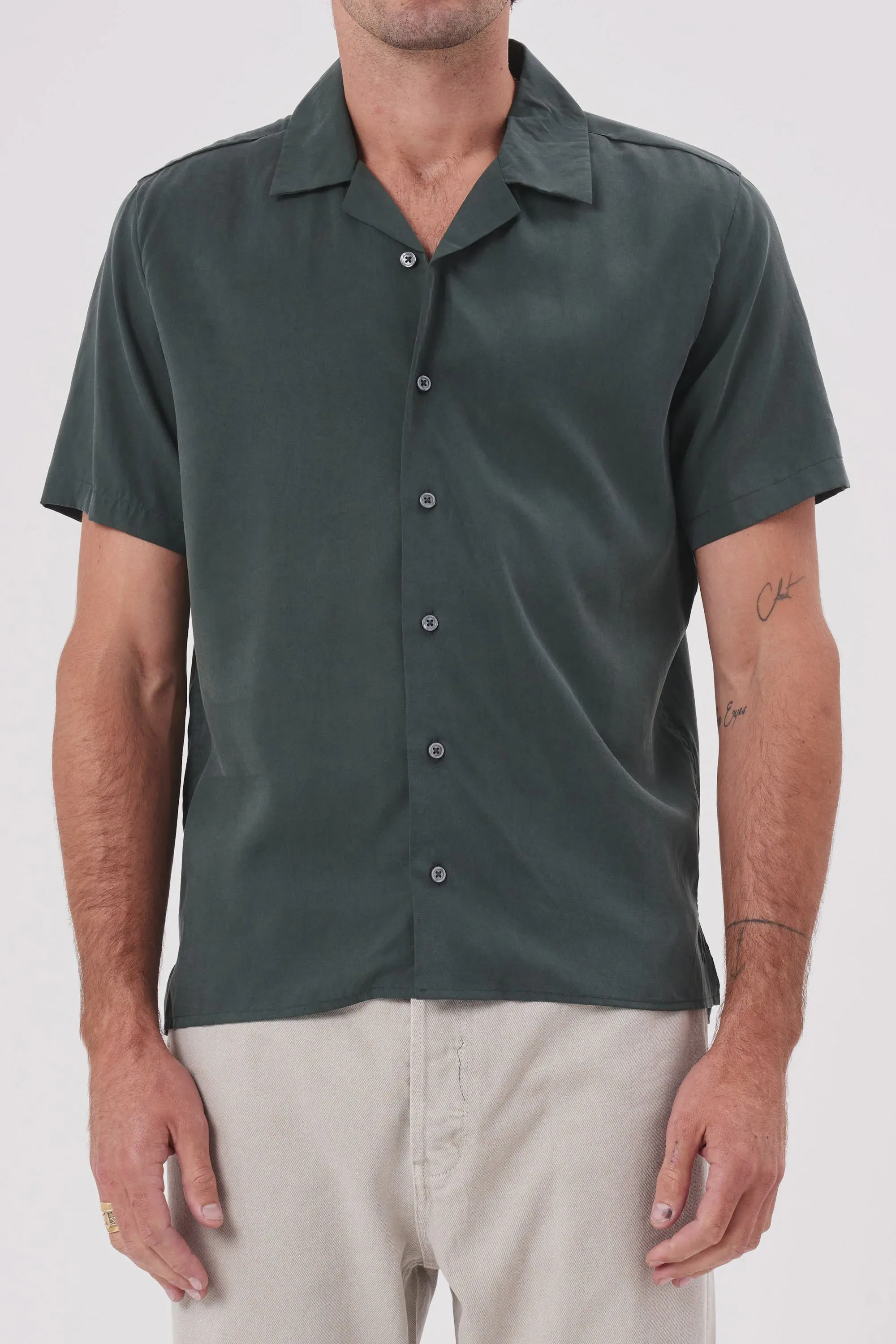 Neuw Denim Cave Short Sleeve Shirt - Verde