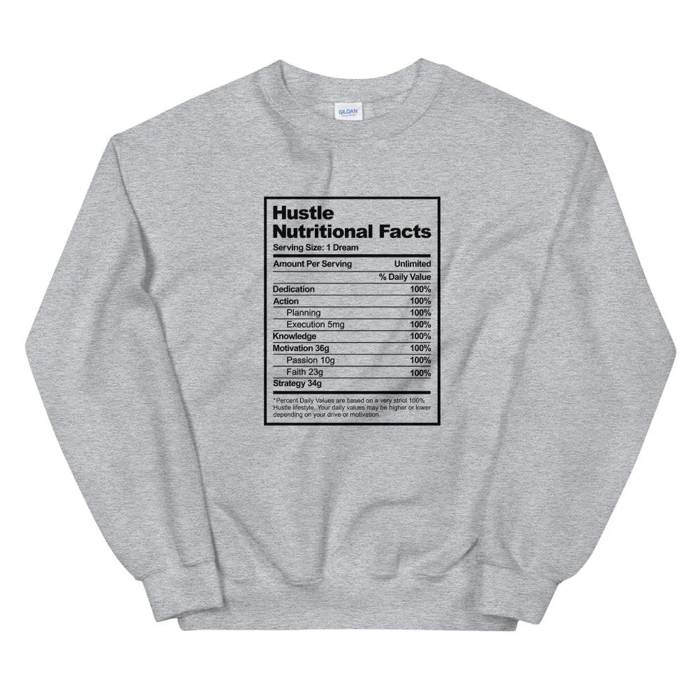 Nutritional Facts - Sweatshirt