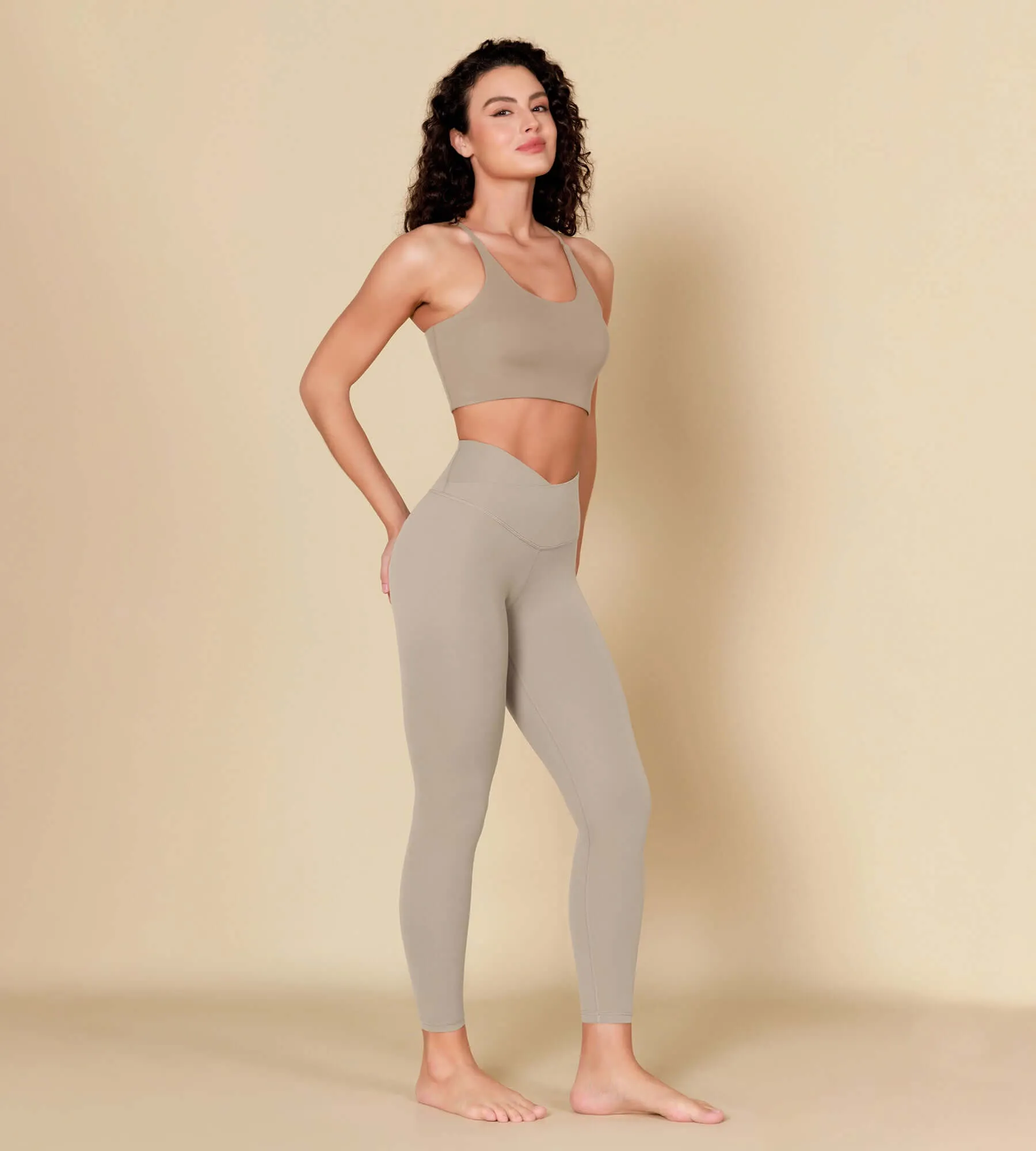 ODCLOUD 7/8 Crossover Leggings with Back Pocket