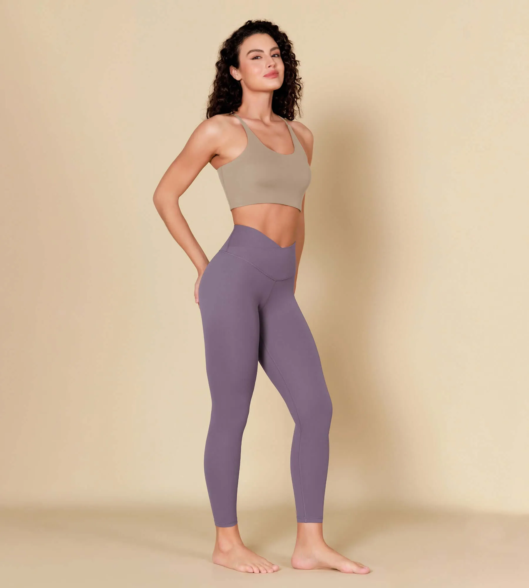 ODCLOUD 7/8 Crossover Leggings with Back Pocket