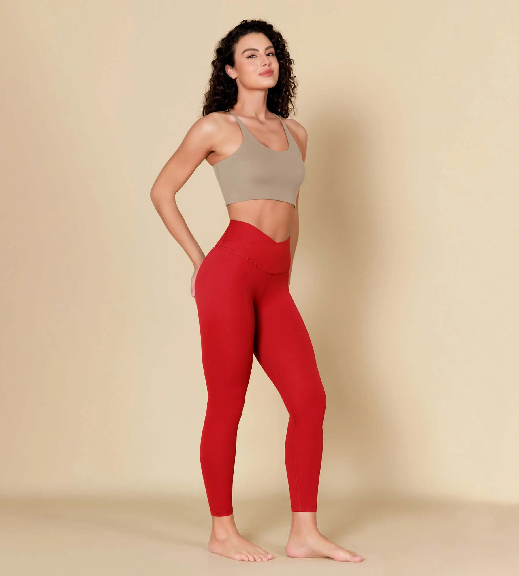 ODCLOUD 7/8 Crossover Leggings with Back Pocket