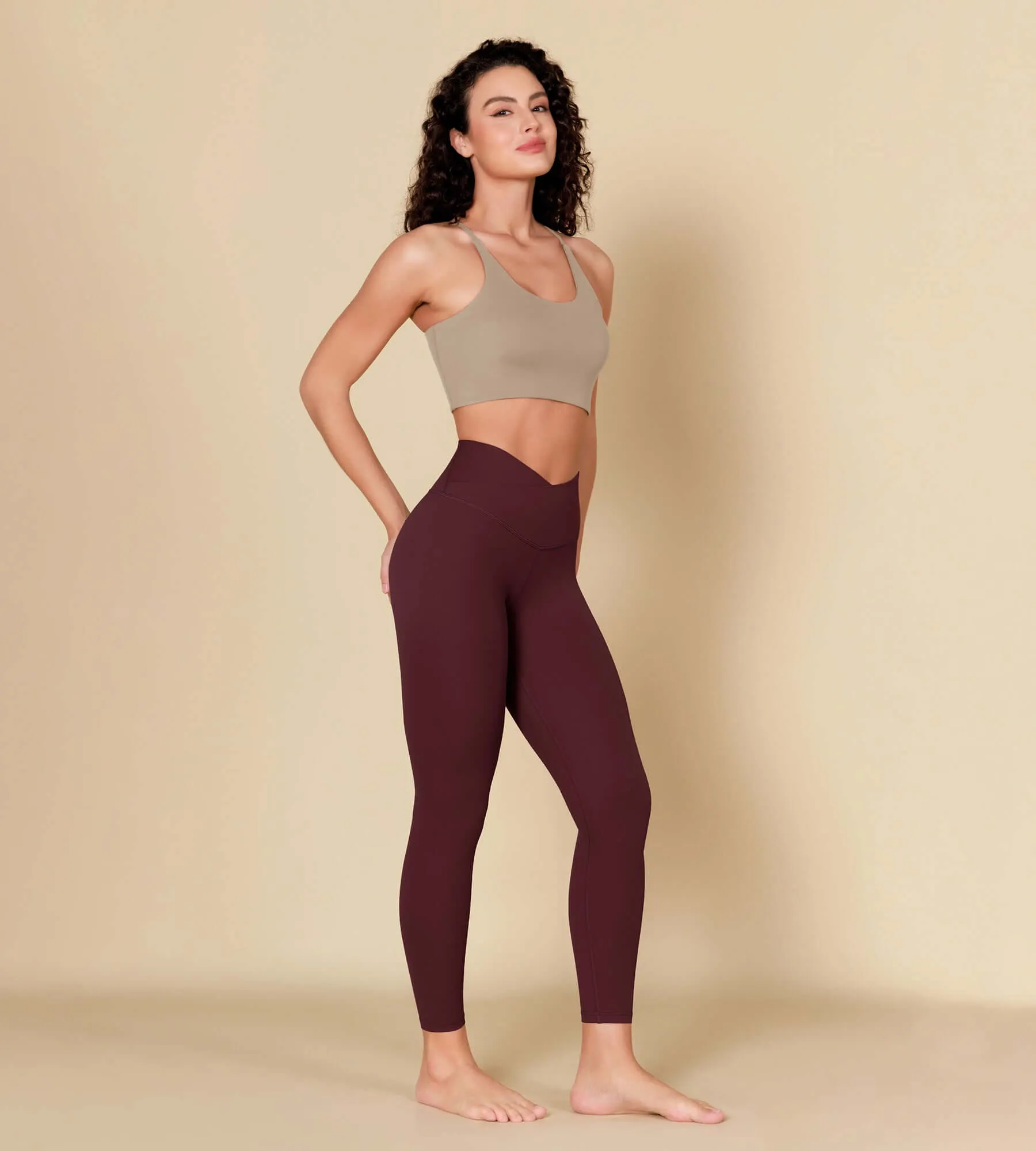 ODCLOUD 7/8 Crossover Leggings with Back Pocket
