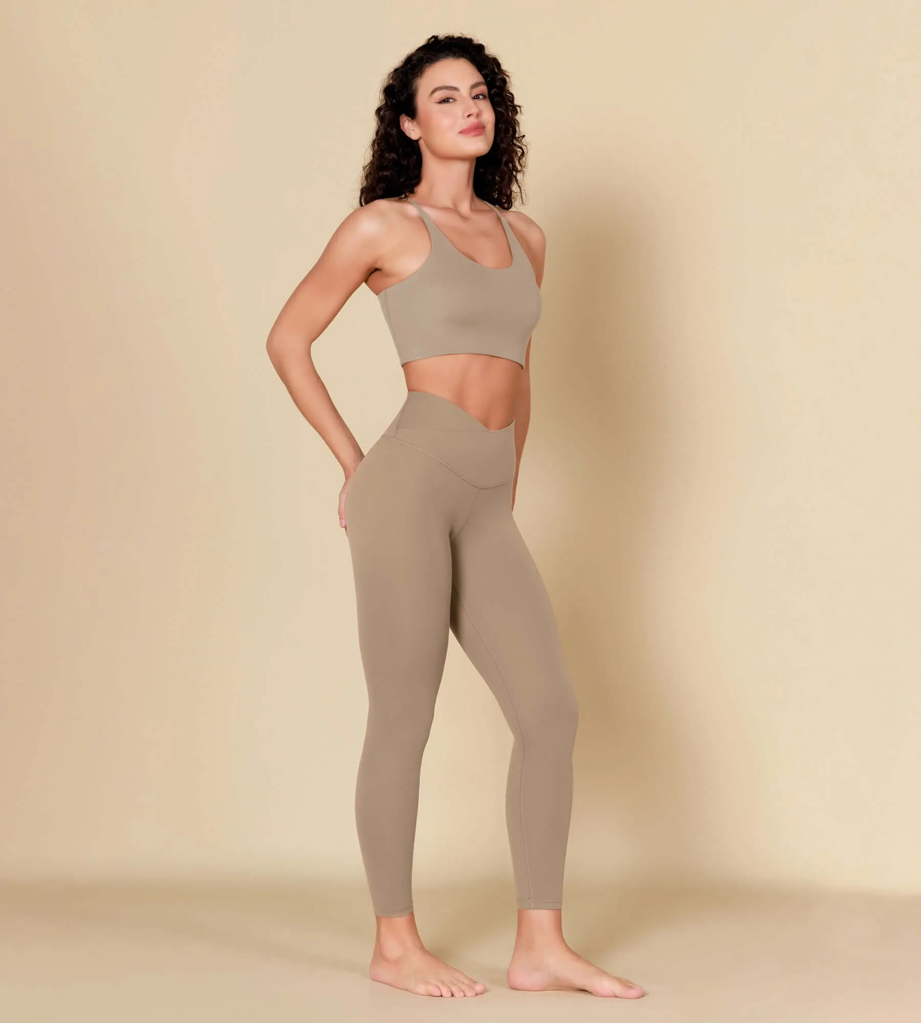 ODCLOUD 7/8 Crossover Leggings with Back Pocket
