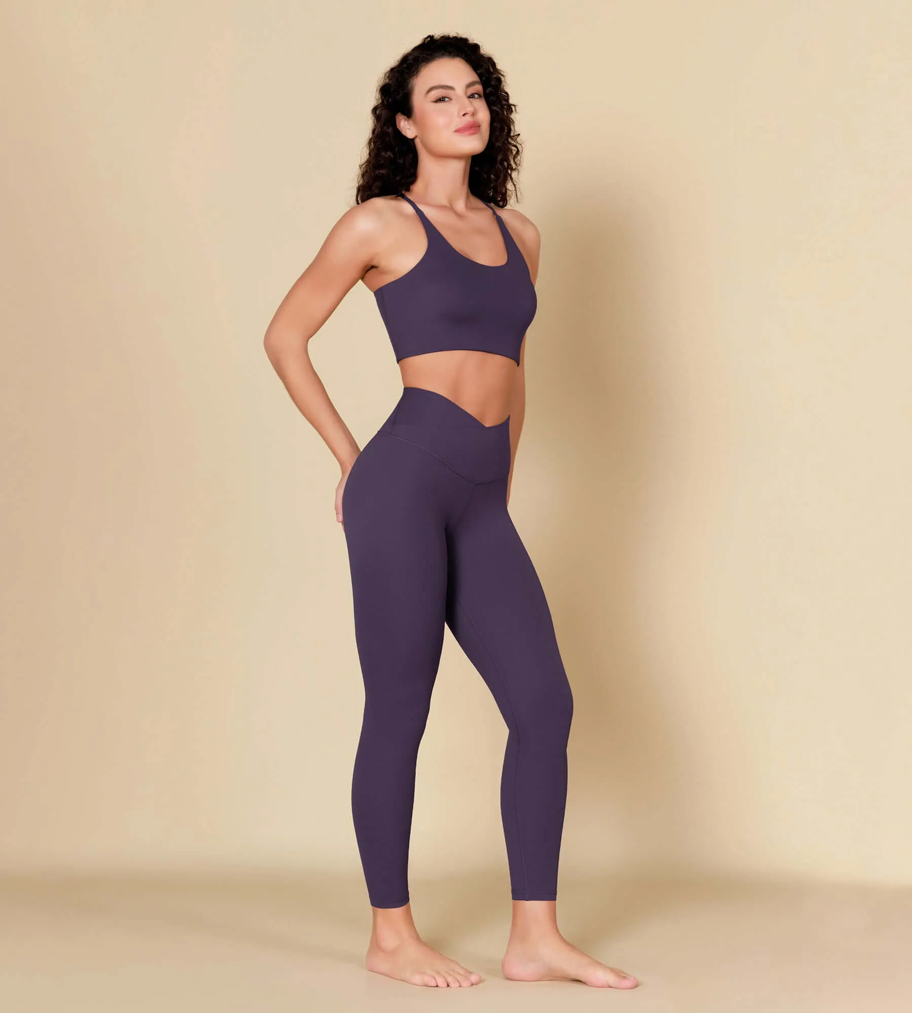 ODCLOUD 7/8 Crossover Leggings with Back Pocket