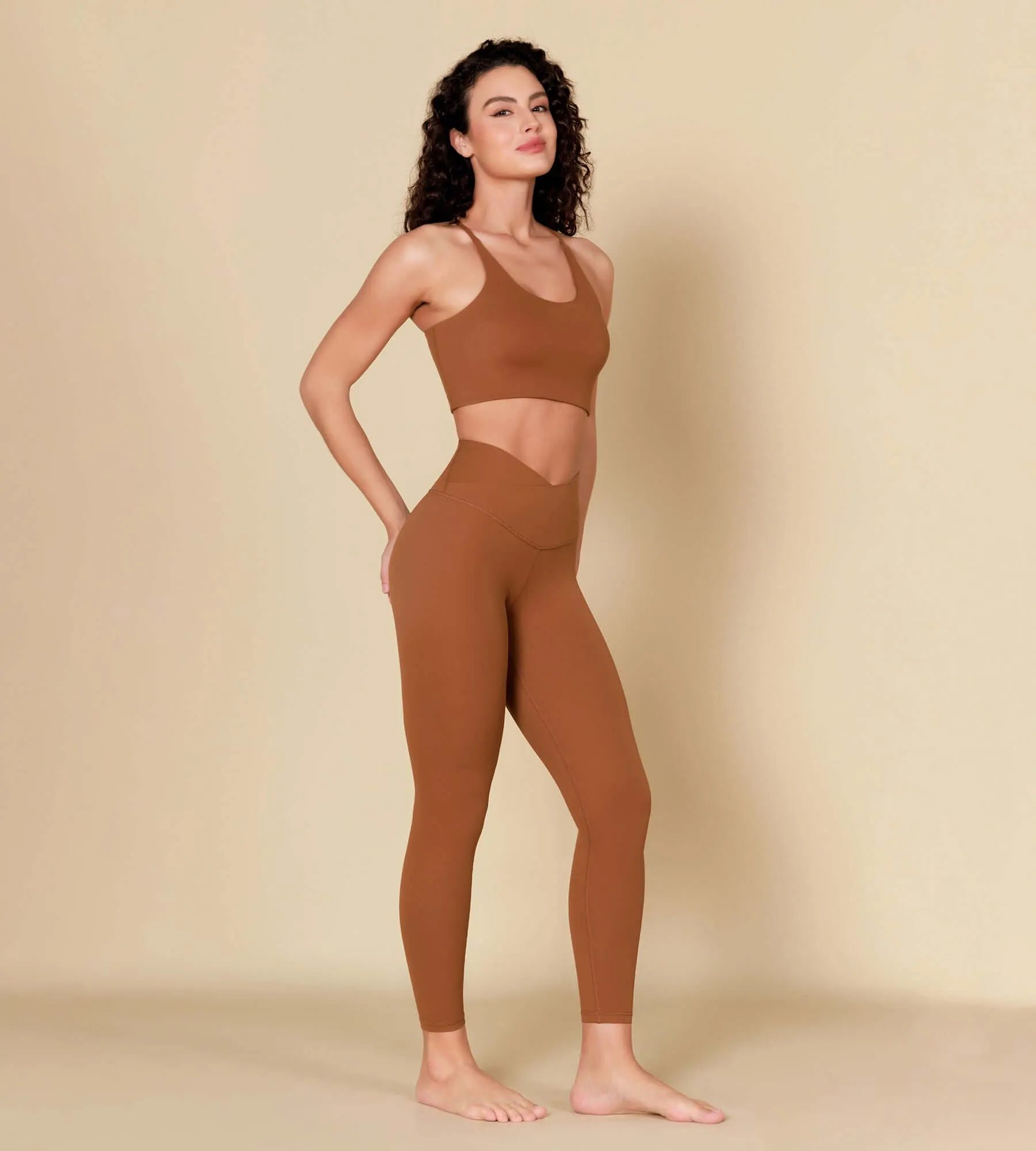 ODCLOUD 7/8 Crossover Leggings with Back Pocket