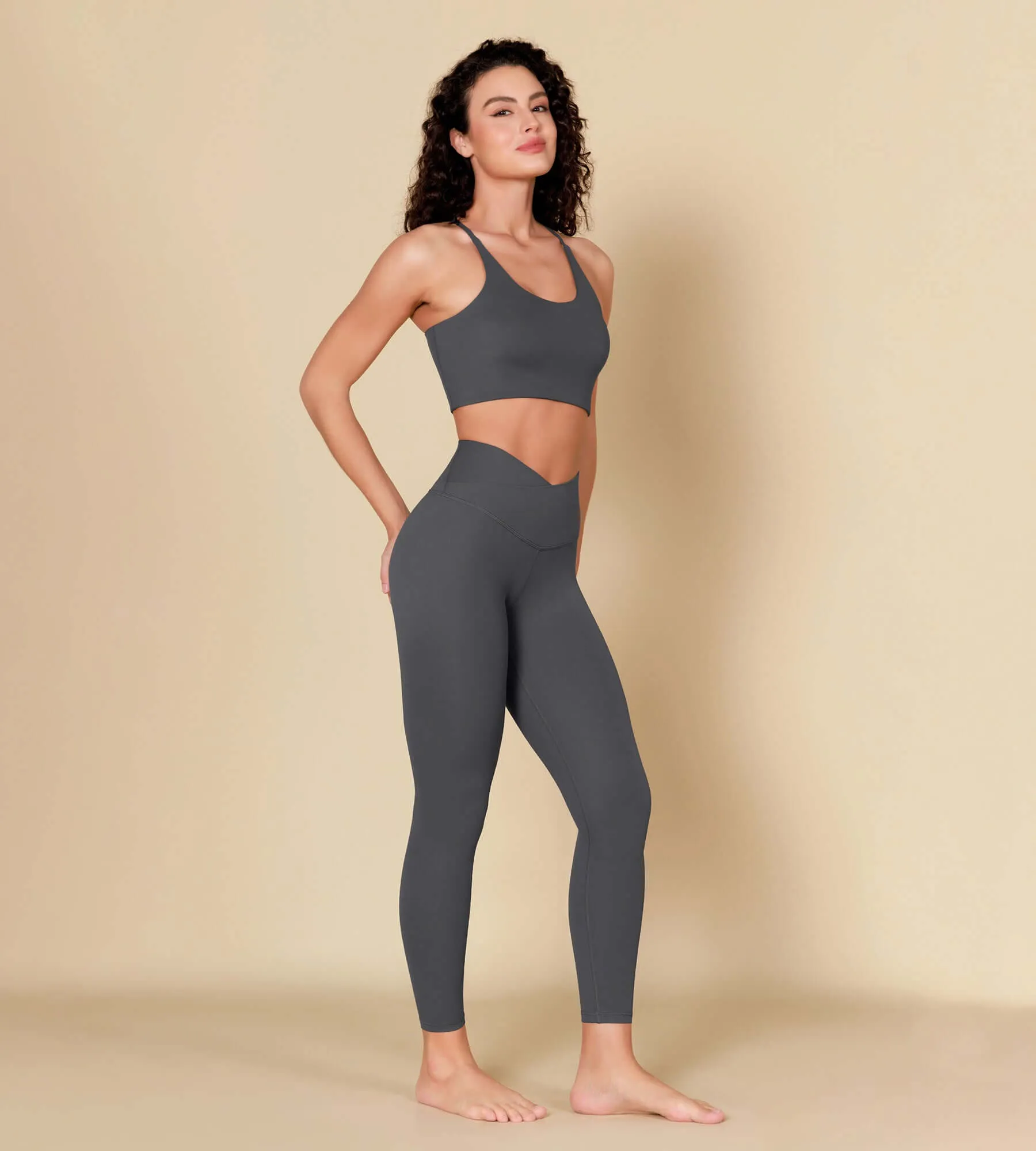 ODCLOUD 7/8 Crossover Leggings with Back Pocket