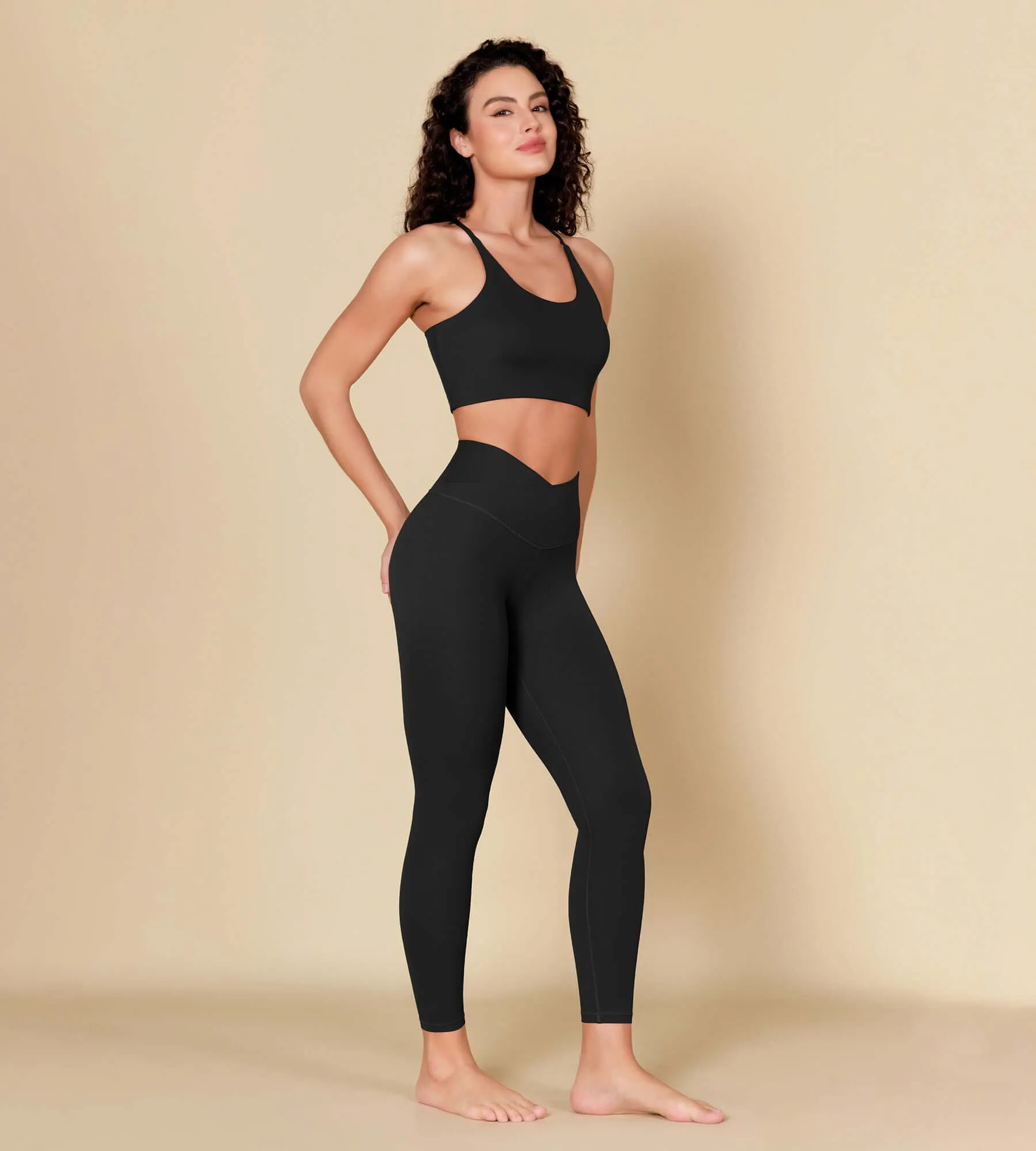 ODCLOUD 7/8 Crossover Leggings with Back Pocket