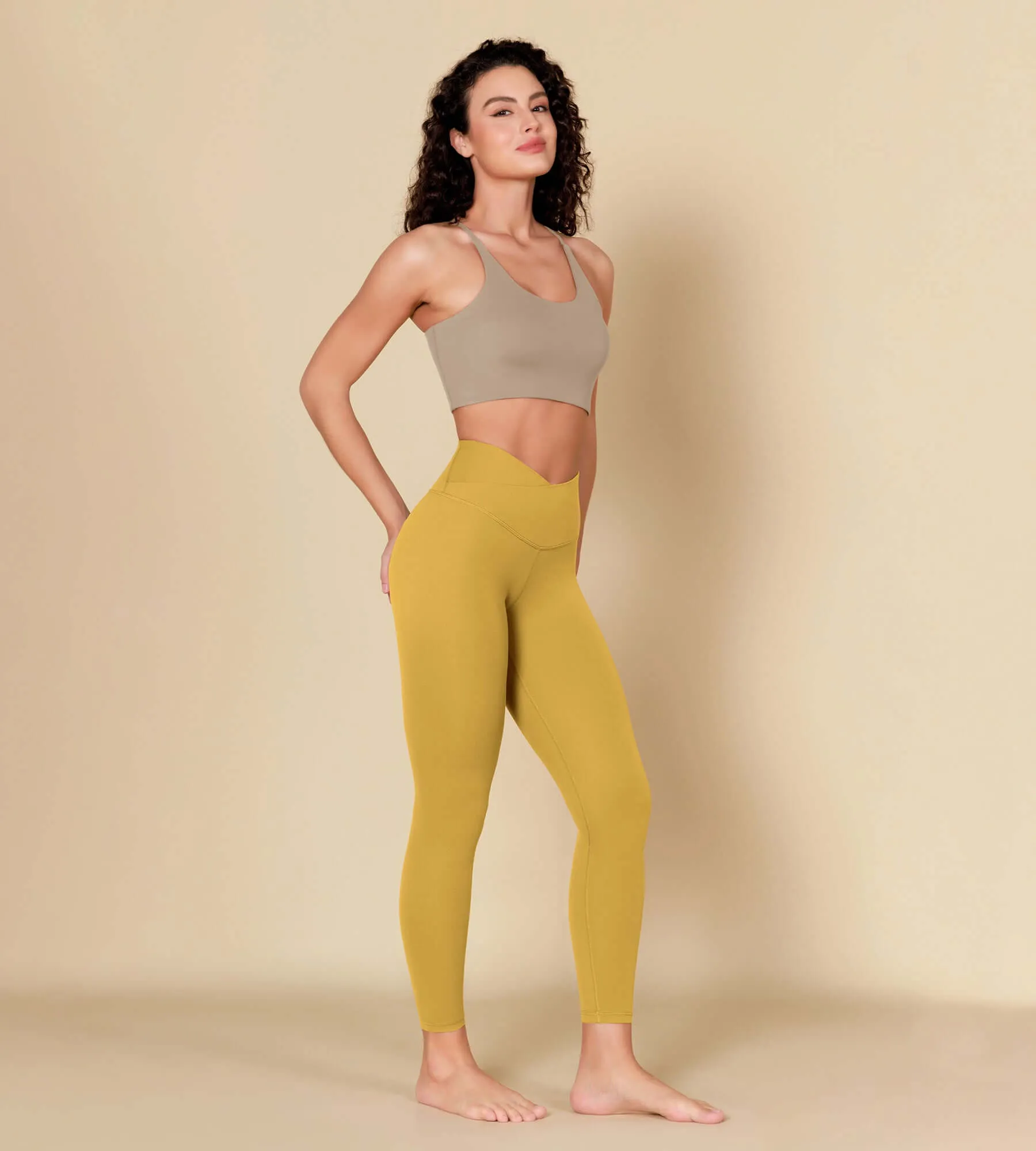 ODCLOUD 7/8 Crossover Leggings with Back Pocket