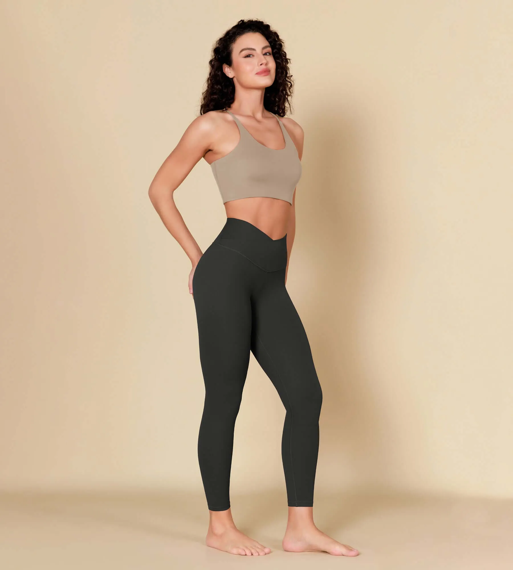 ODCLOUD 7/8 Crossover Leggings with Back Pocket