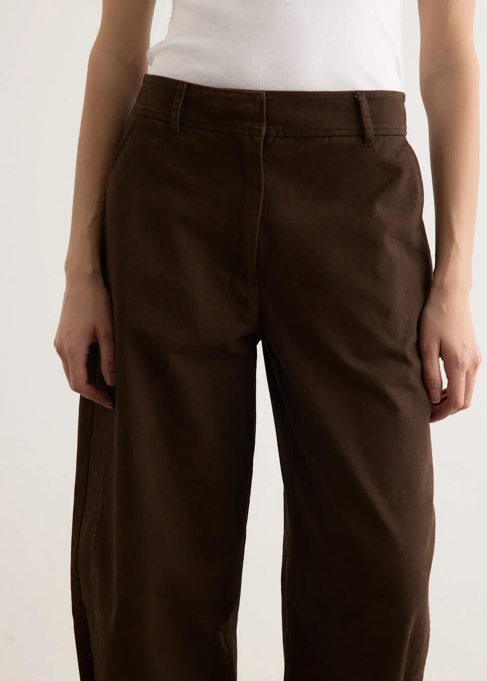 Pathway Tailored Barrel Leg Pants