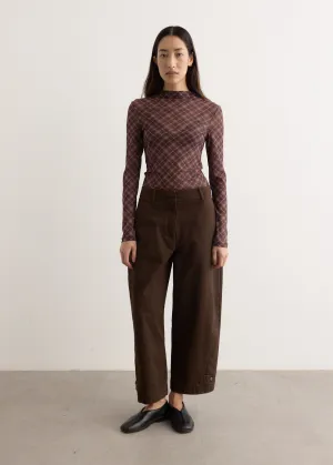 Pathway Tailored Barrel Leg Pants