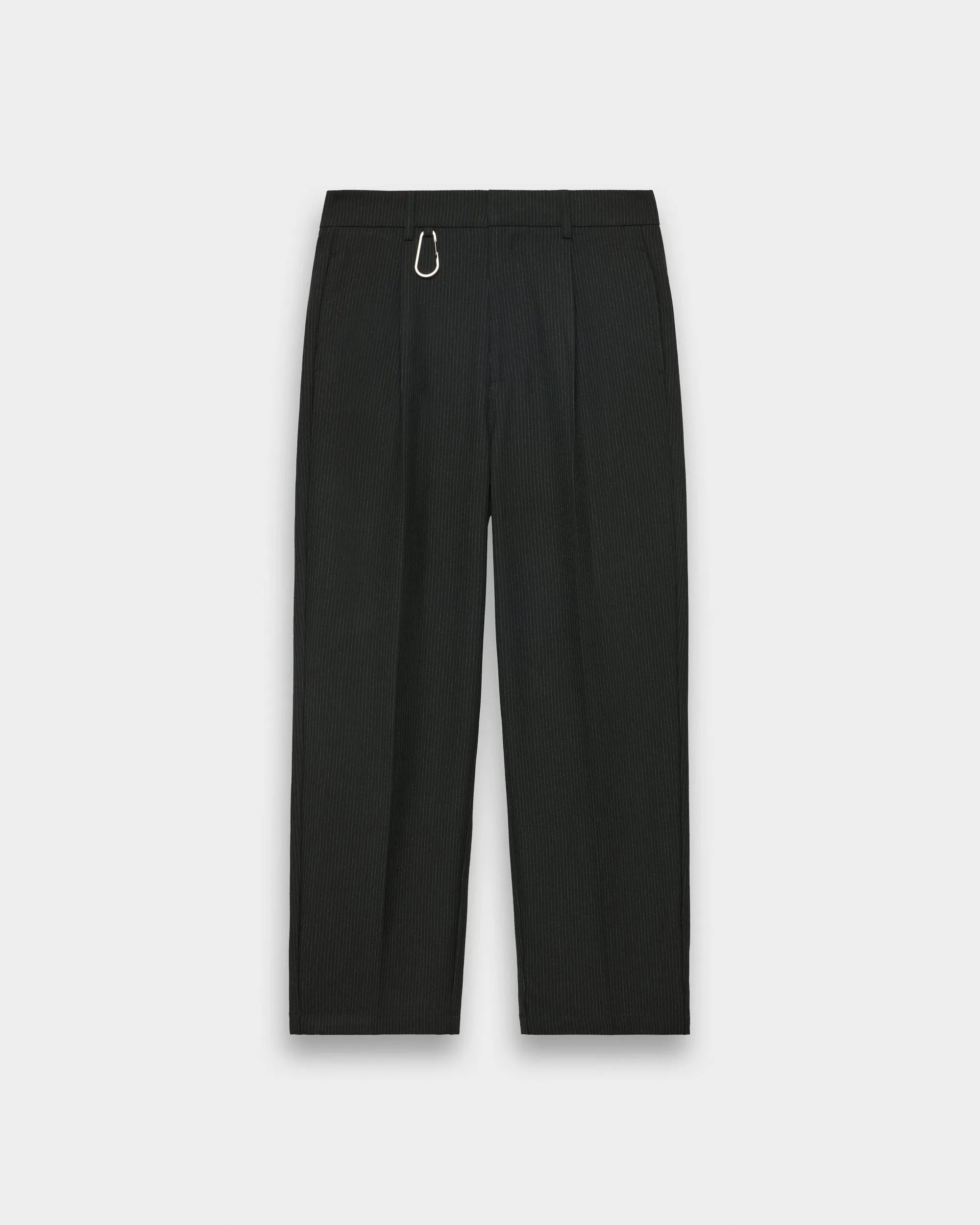 Pinstripe Baggy Tailored Pants