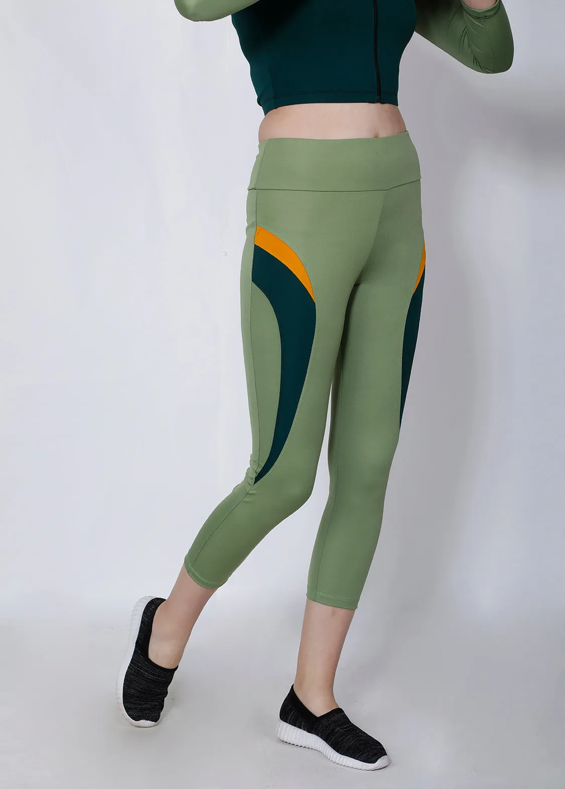 Pista Green 7/8th tights