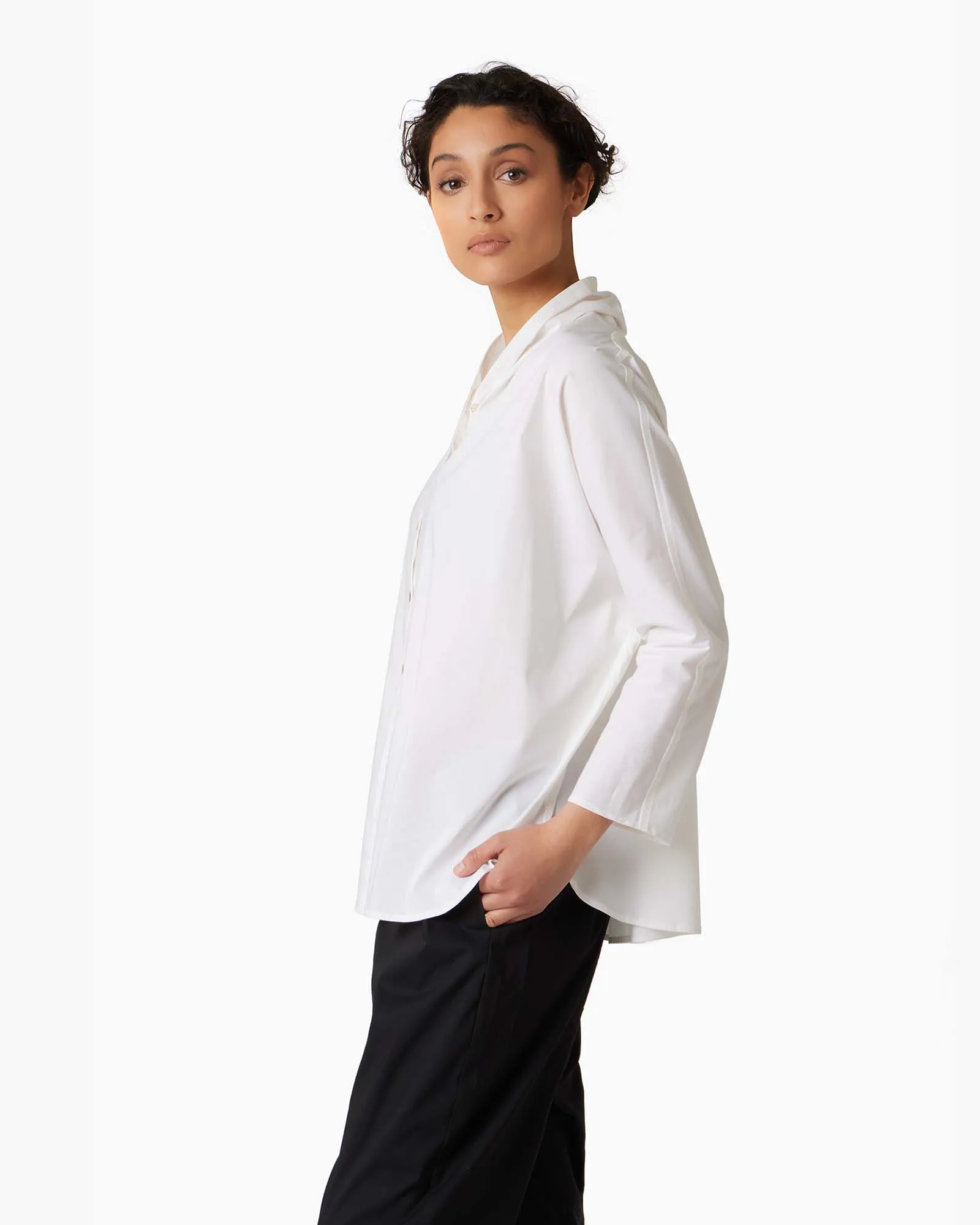 Poplin Shirt - White