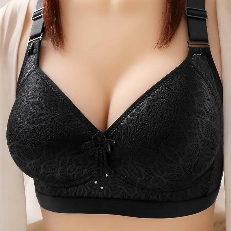 Push Up Plus Size Seamless Bra Breathable Southi Gorge Bras