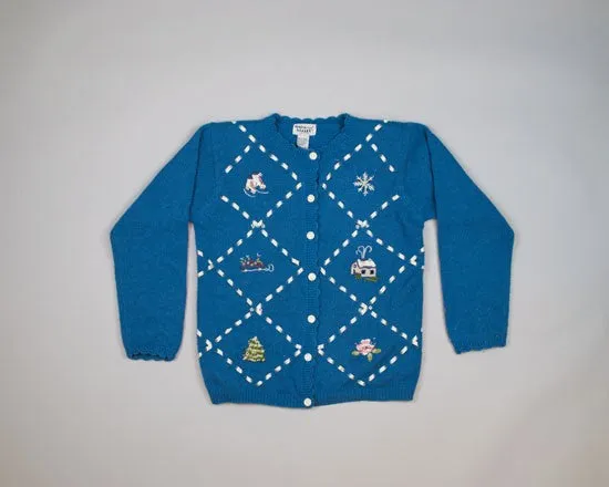 Quaint Christmas-Small Christmas Sweater