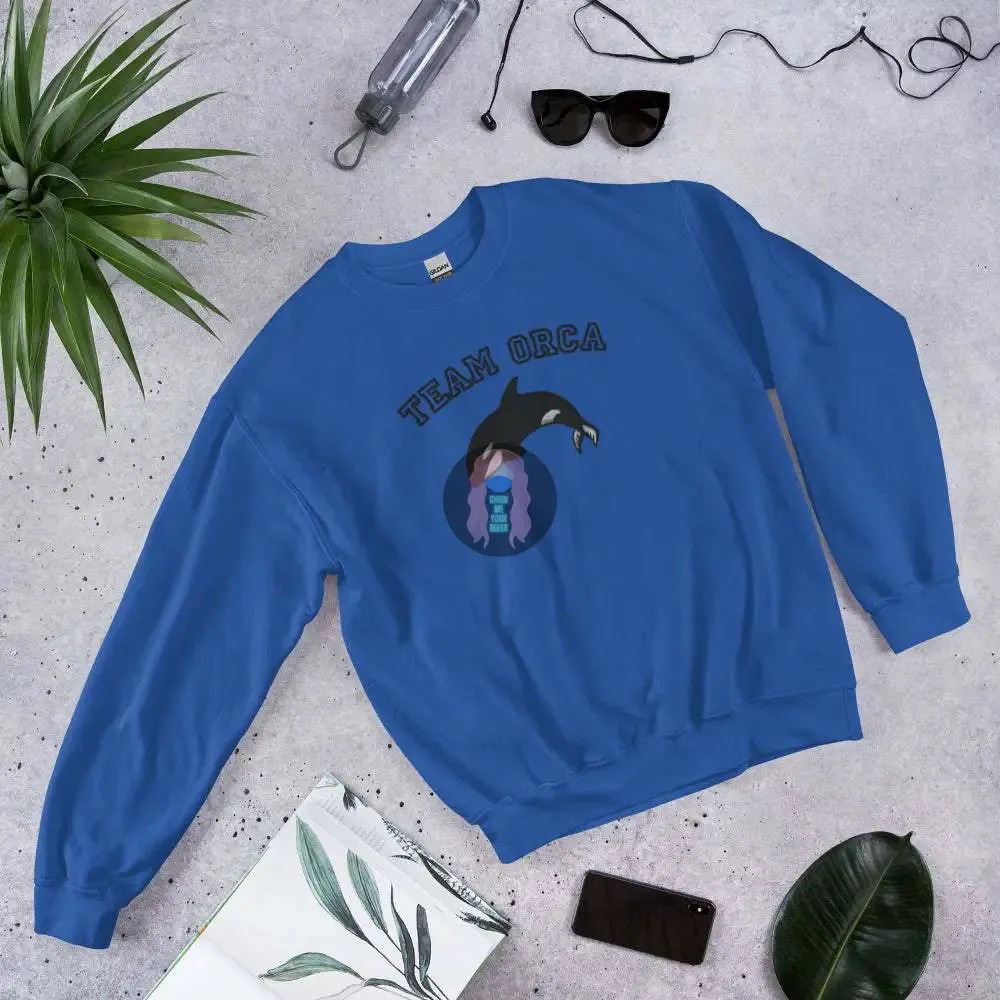 "Team Orca" Embroidered Unisex Sweatshirt