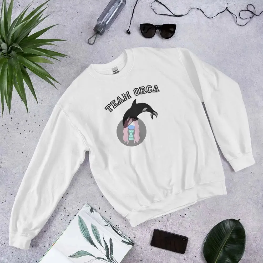 "Team Orca" Embroidered Unisex Sweatshirt