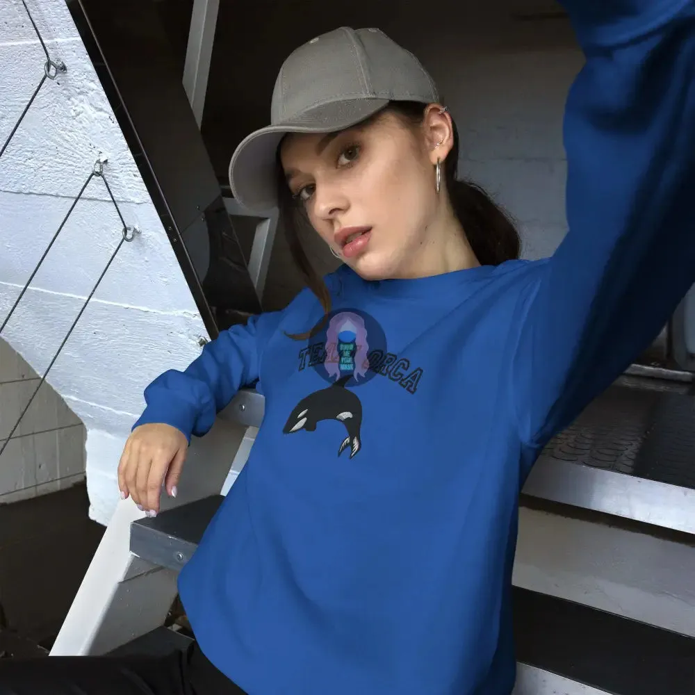 "Team Orca" Embroidered Unisex Sweatshirt