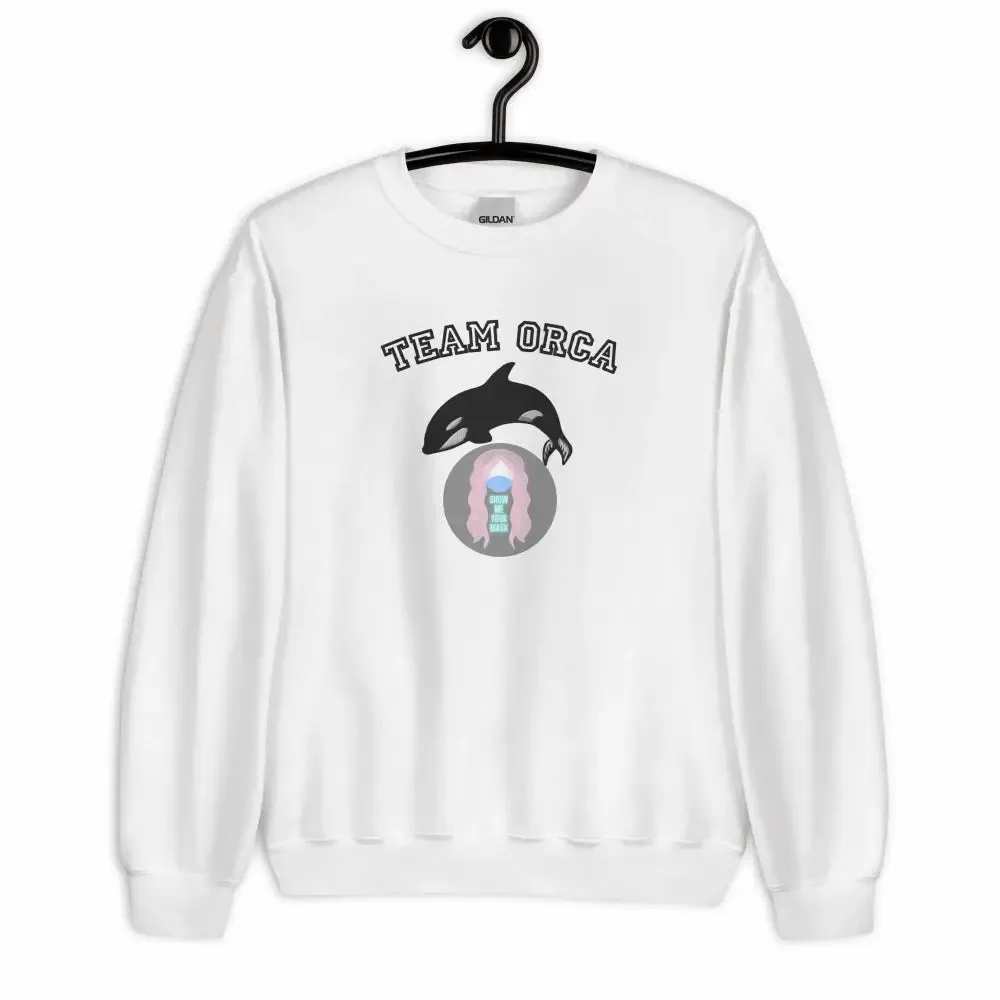 "Team Orca" Embroidered Unisex Sweatshirt