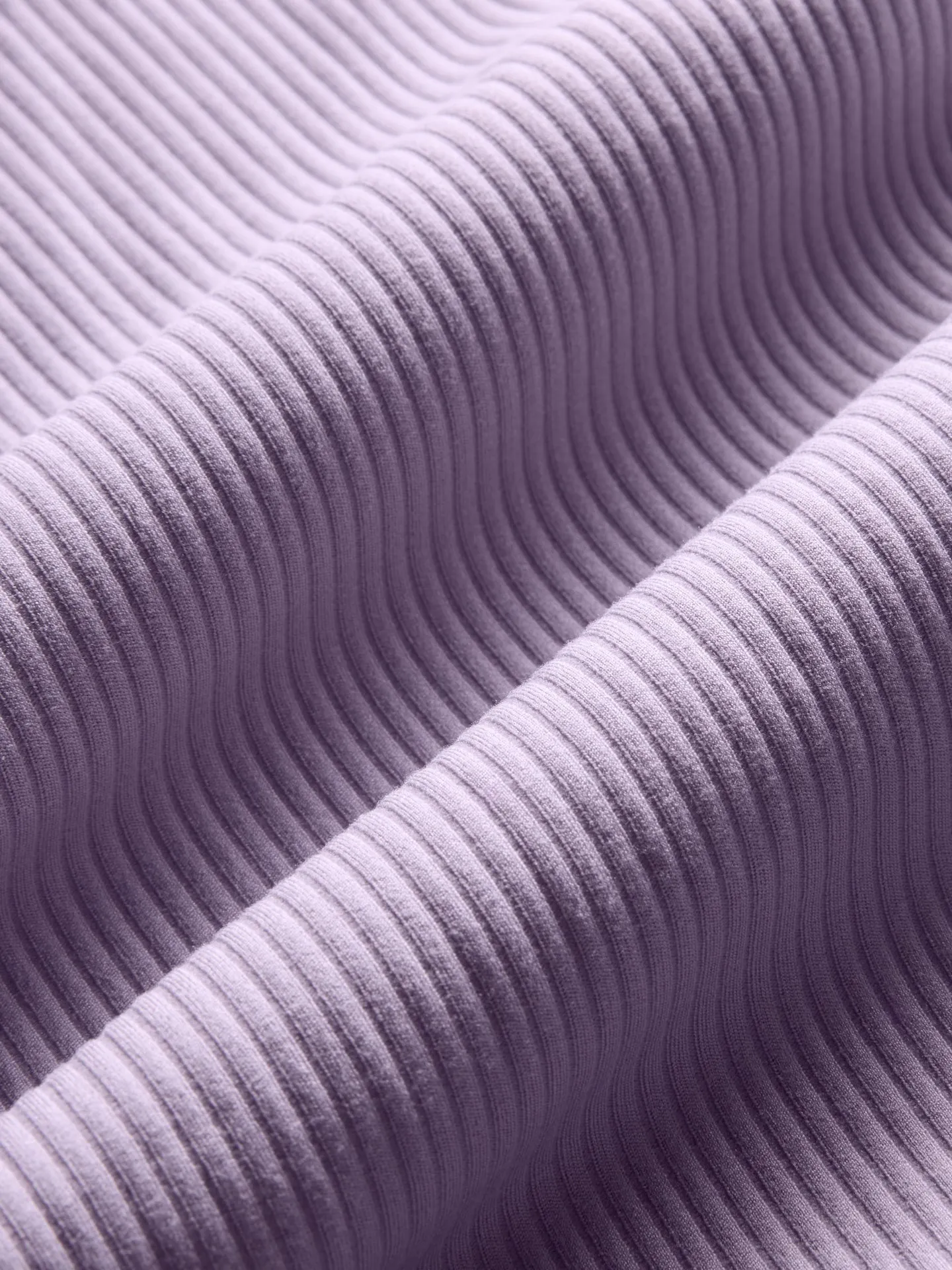 Racerback Bra in Ribbed Melt - Lavender Grey