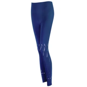 REBEL HIGH WAIST LEGGING BLUE