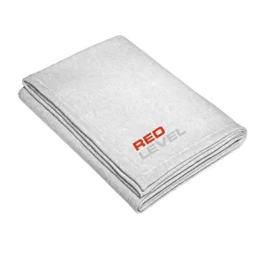 Red Level Port & CompanyÂ® Red Level CORE Fleece Sweatshirt Blanket Embroidery