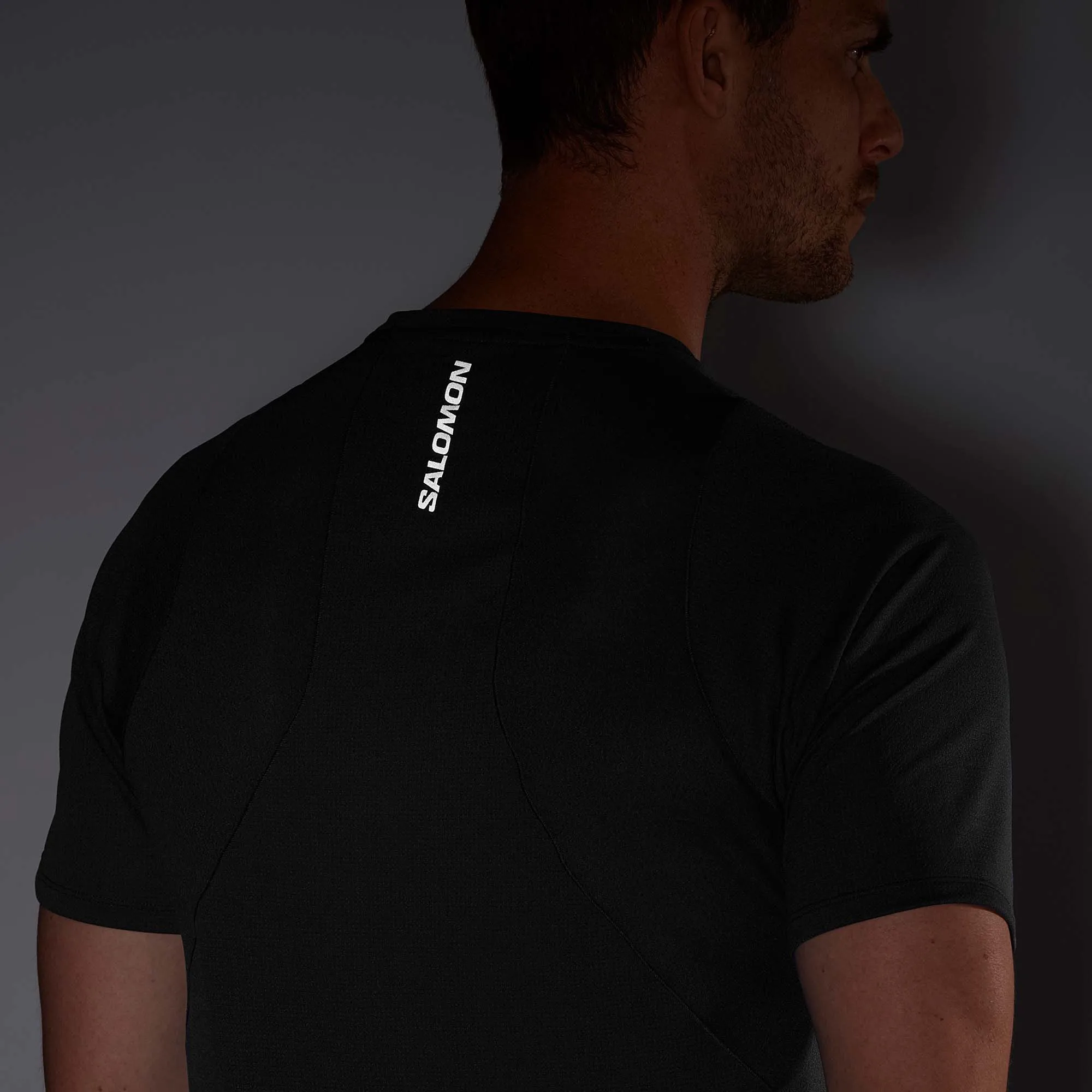 Salomon | Men's Sense Aero Short Sleeve T-Shirt - Deep Black