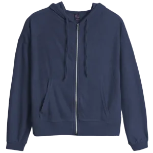 Soft French Terry Zip Up Hoodie