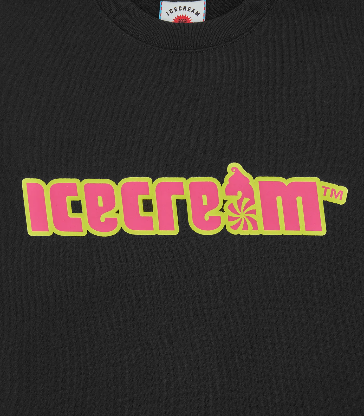 SOFT SERVE CREWNECK - BLACK