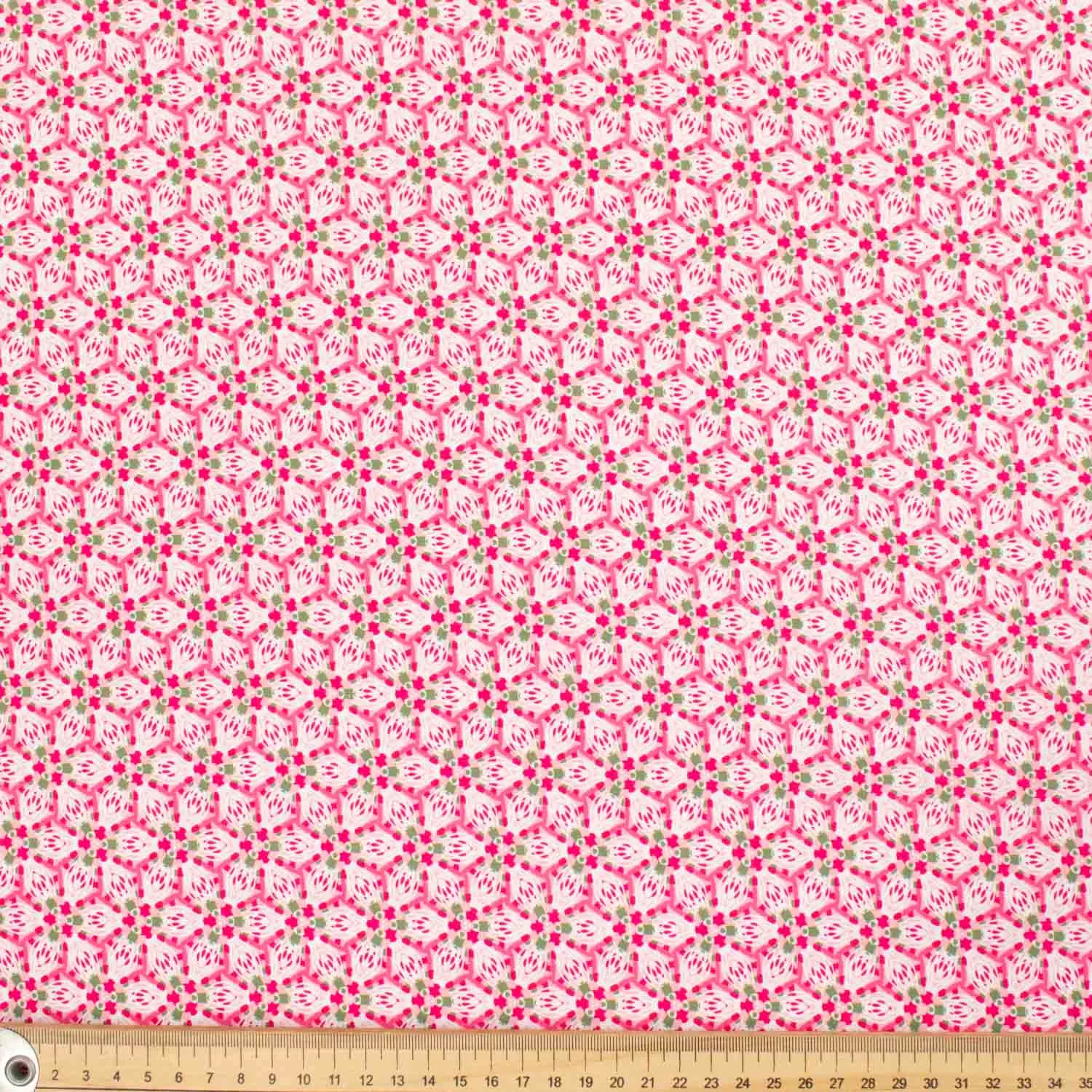 Spring Blooms Collection #01 Pink Floral Cotton Prints