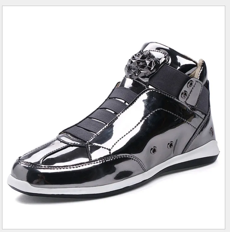 Street Golden Men's Shoes | Comfortable Sneakers