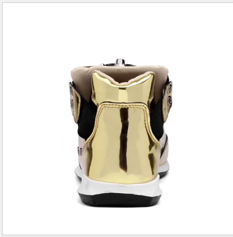 Street Golden Men's Shoes | Comfortable Sneakers
