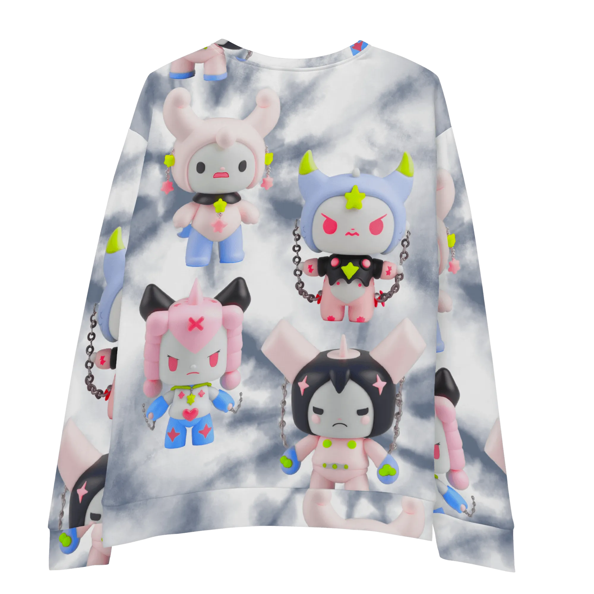 SUPER PROBLEMS ALLOVER® Unisex Sweatshirt (7 pieces for sale)