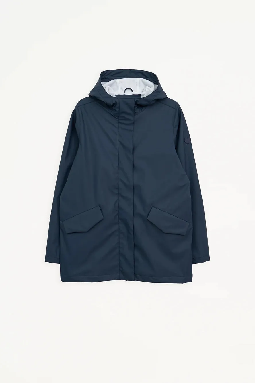 Tanta Niebla Coat Navy