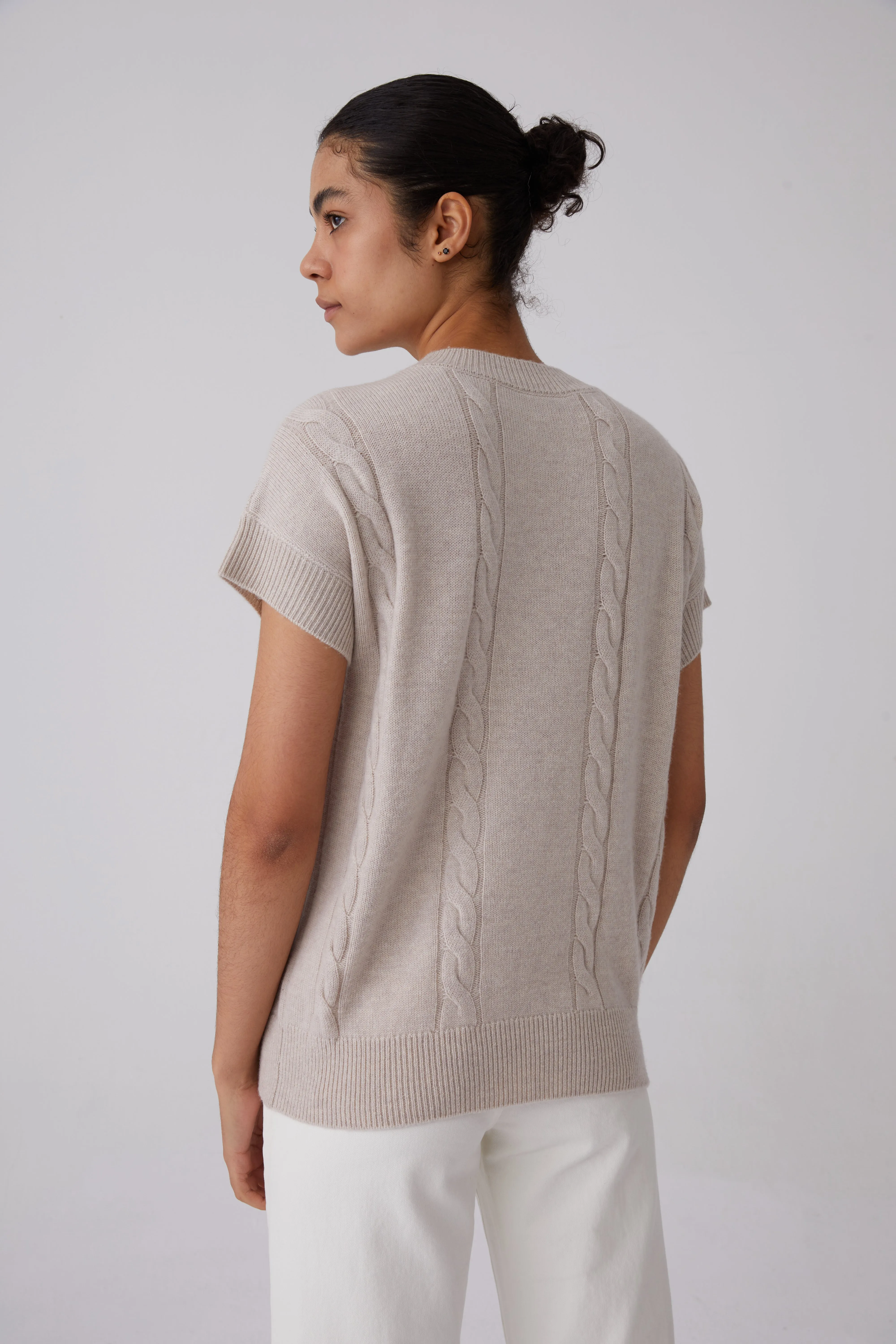 Tennis Short-sleeve Sweater