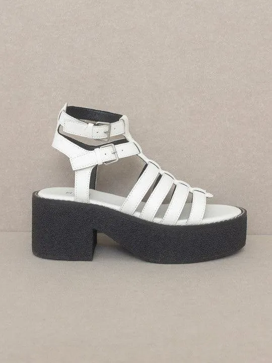 The Most Comfortable Platform Gladiator Sandal