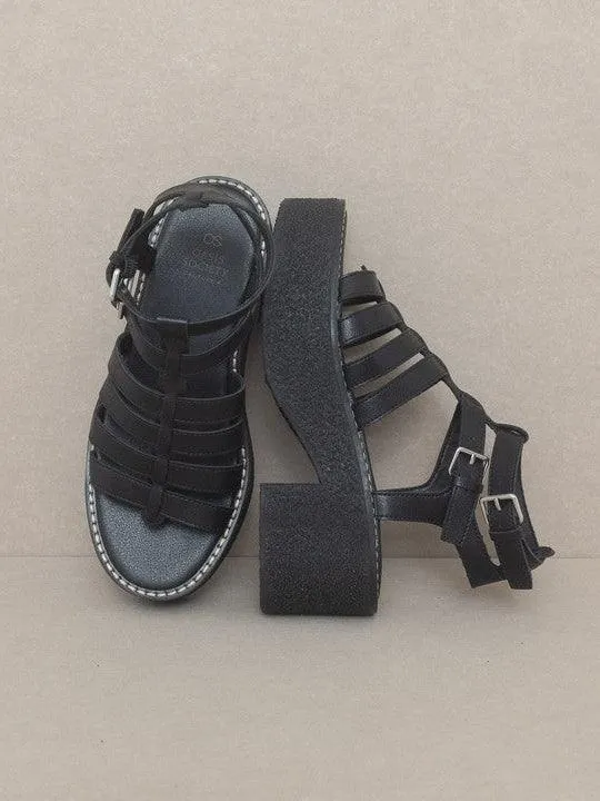 The Most Comfortable Platform Gladiator Sandal